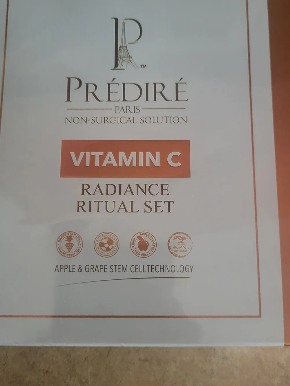Predire Vitamin C Radiance Ritual Set Apple Grape